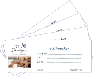 Buy Rose Dennican Holistic Therapies Gift Vouchers for holistic treatments in Westport, County Mayo, Ireland